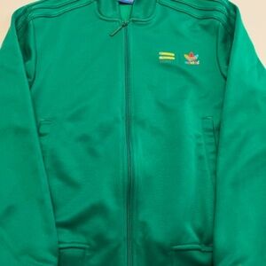 adidas x Pharrell Williams Hu Collection green jacket Mens 2XS perfect for boys